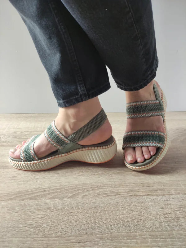 SANDALE CASUAL DAMA JANA 28760-44 VERZI - imagine 2