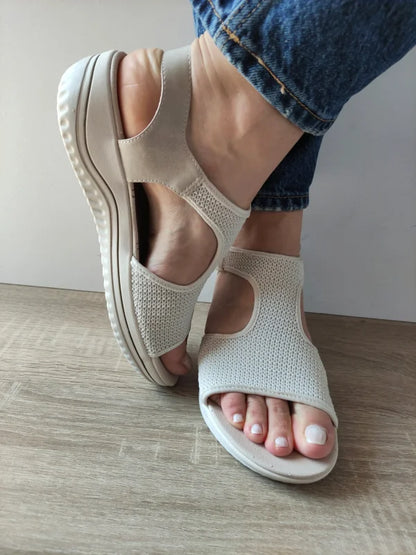 SANDALE CASUAL DAMA JANA 28772-44 BEJ