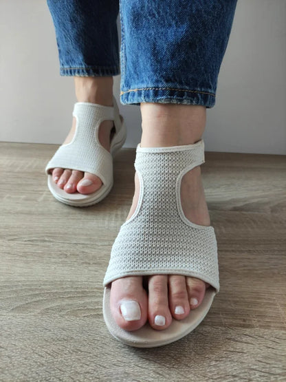 SANDALE CASUAL DAMA JANA 28772-44 BEJ