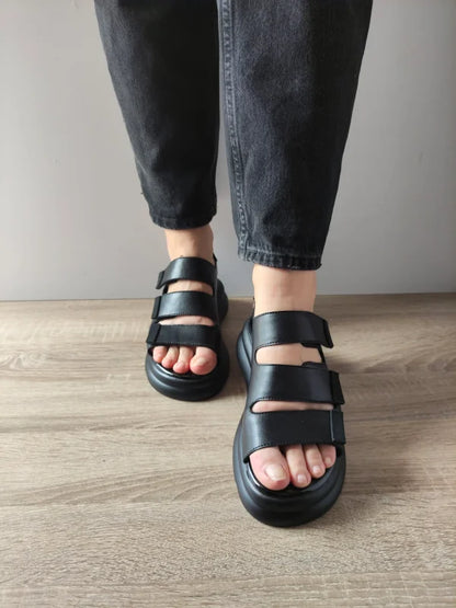 SANDALE CASUAL DAMA KARISMA 60024A 01-N NEGRE