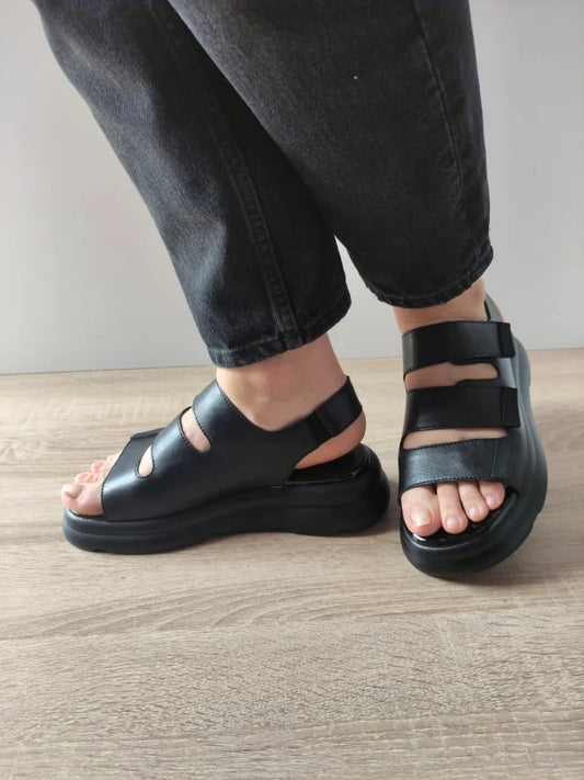 SANDALE CASUAL DAMA KARISMA 60024A 01-N NEGRE