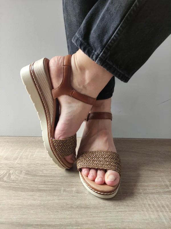 SANDALE CASUAL DAMA MARCO TOZZI 28720-44 - imagine 3