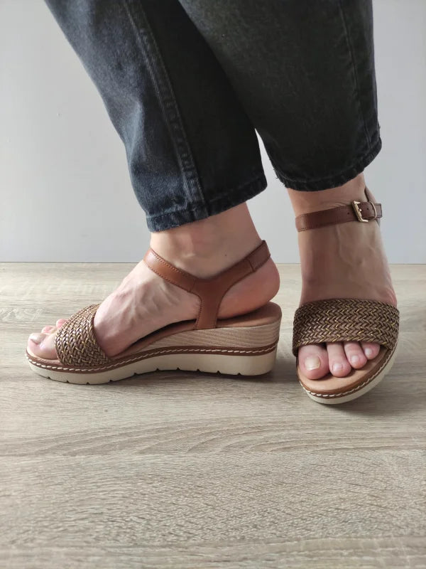 SANDALE CASUAL DAMA MARCO TOZZI 28720-44 - imagine 2