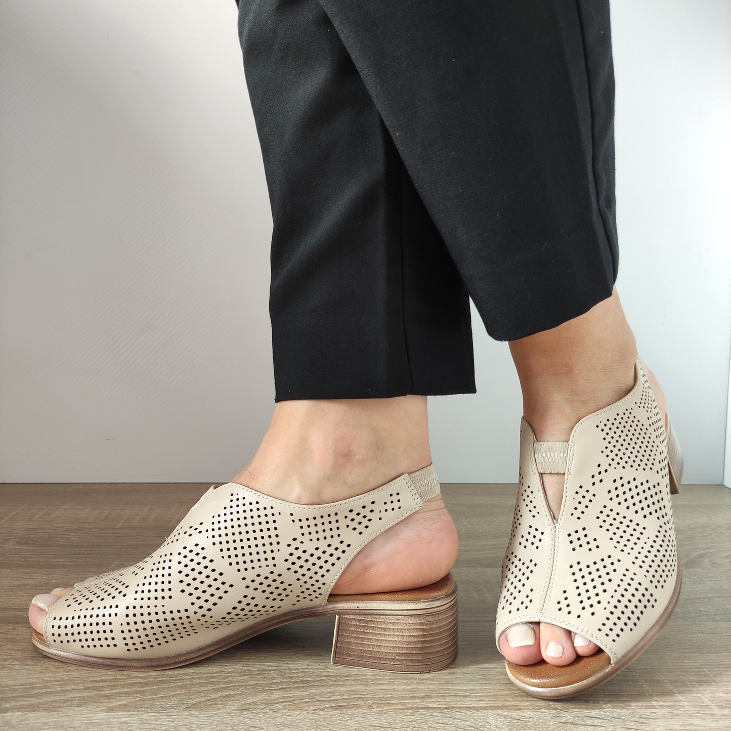 SANDALE CASUAL DAMA PASS 140013A 03-N BEJ