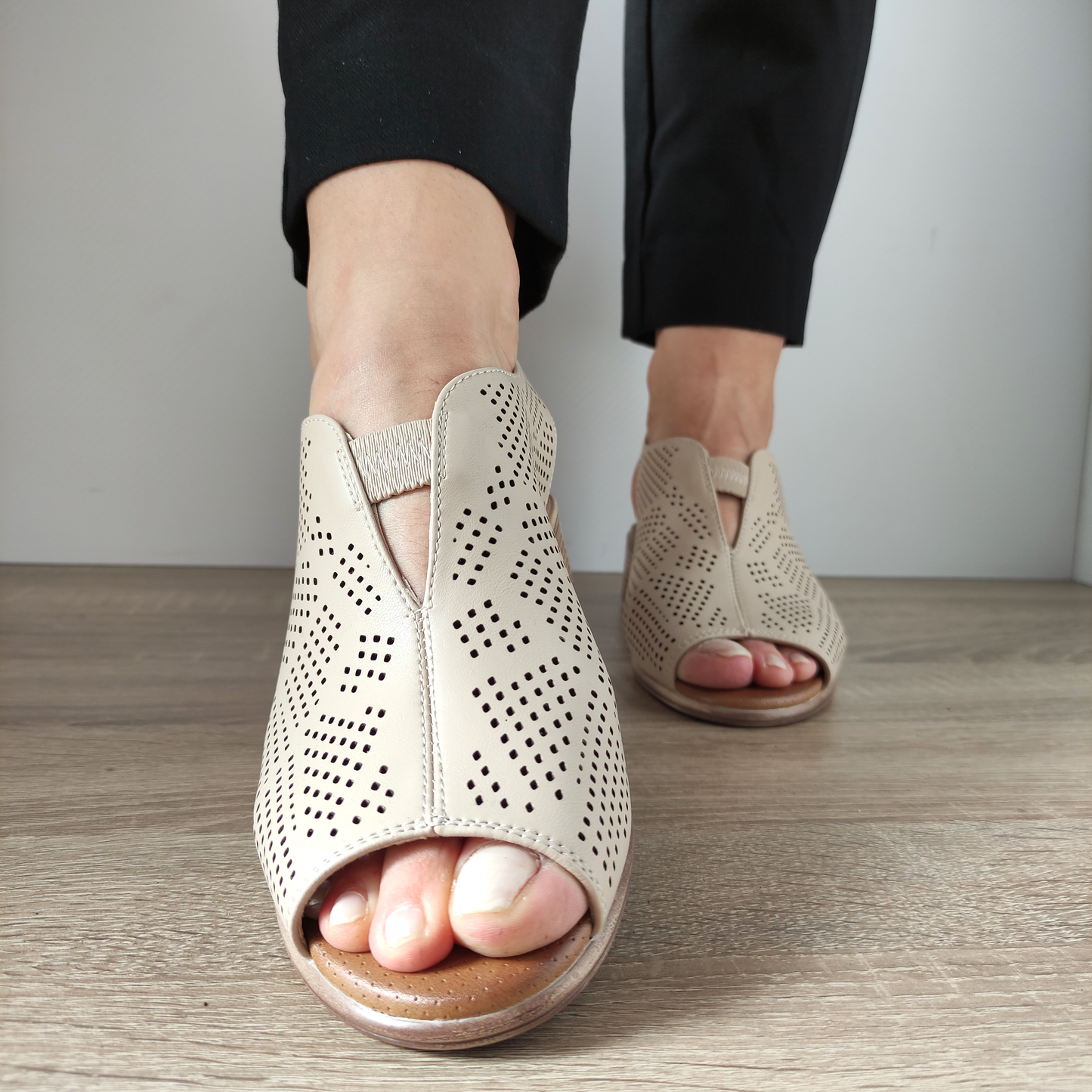 SANDALE CASUAL DAMA PASS 140013A 03-N BEJ