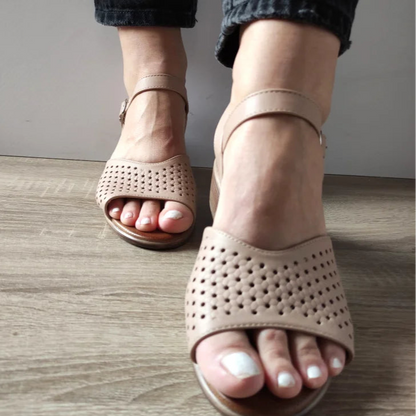 SANDALE CASUAL DAMA PASS 160028C 03-N BEJ