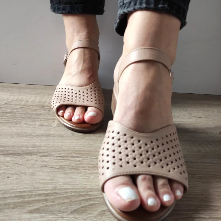 SANDALE CASUAL DAMA PASS 160028C 03-N BEJ - imagine 5