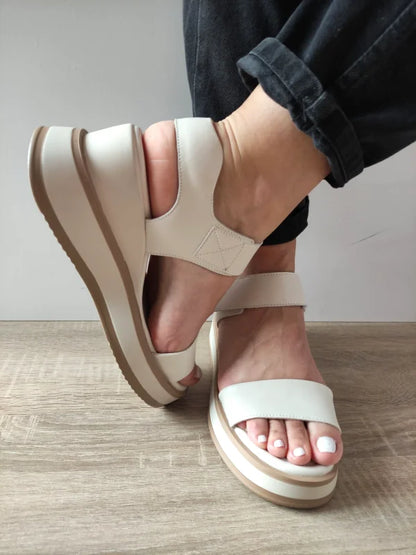 SANDALE CASUAL DAMA PASS 40005B 52-N BEJ