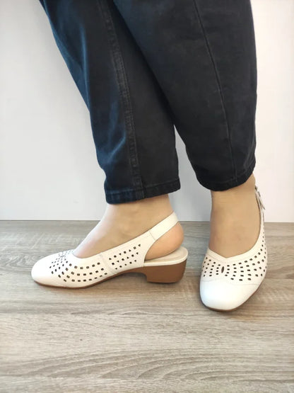 SANDALE CASUAL DAMA PASS 460018B 52-N CREM