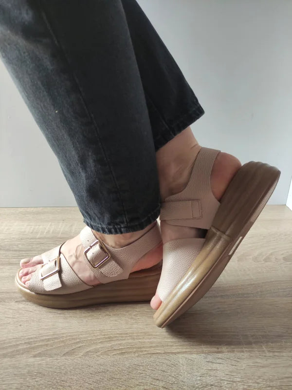 SANDALE CASUAL DAMA PASS 60012D C5-N BEJ