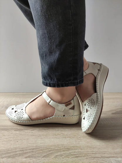 SANDALE CASUAL DAMA PIKOLINOS 655-0734 BEJ NATA
