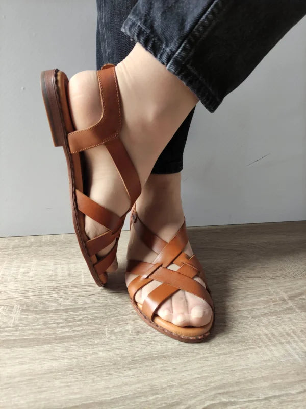 SANDALE CASUAL DAMA PIKOLINOS W0X-0556ST MARO BRANDY - imagine 5