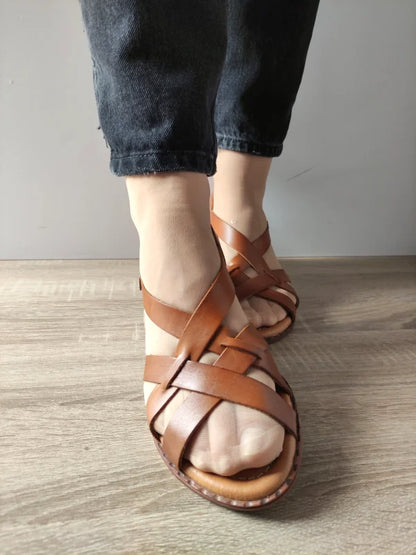 SANDALE CASUAL DAMA PIKOLINOS W0X-0556ST MARO BRANDY