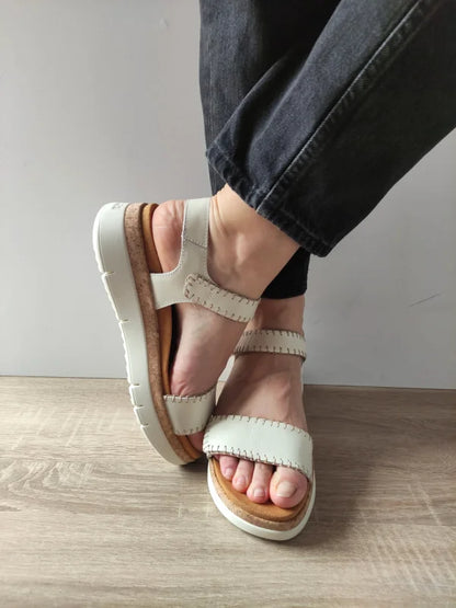 SANDALE CASUAL DAMA PIKOLINOS W4N-0750 BEJ (NATA)