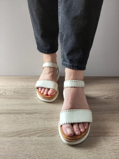 SANDALE CASUAL DAMA PIKOLINOS W4N-0750 BEJ (NATA)