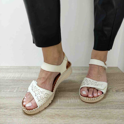 SANDALE CASUAL DAMA PIKOLINOS W7N-0935C1 CREM