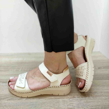SANDALE CASUAL DAMA PIKOLINOS W7N-0935C1 CREM