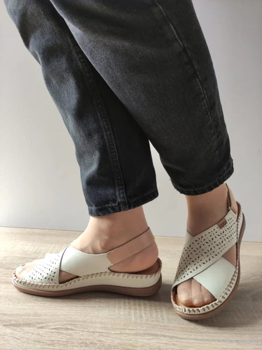 SANDALE CASUAL DAMA PIKOLINOS W8K-0848C1 BEJ (NATA)