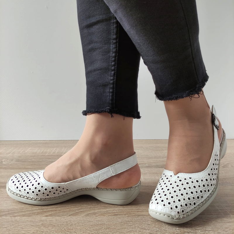 SANDALE CASUAL DAMA RIEKER 41350-80 ALBE - imagine 2