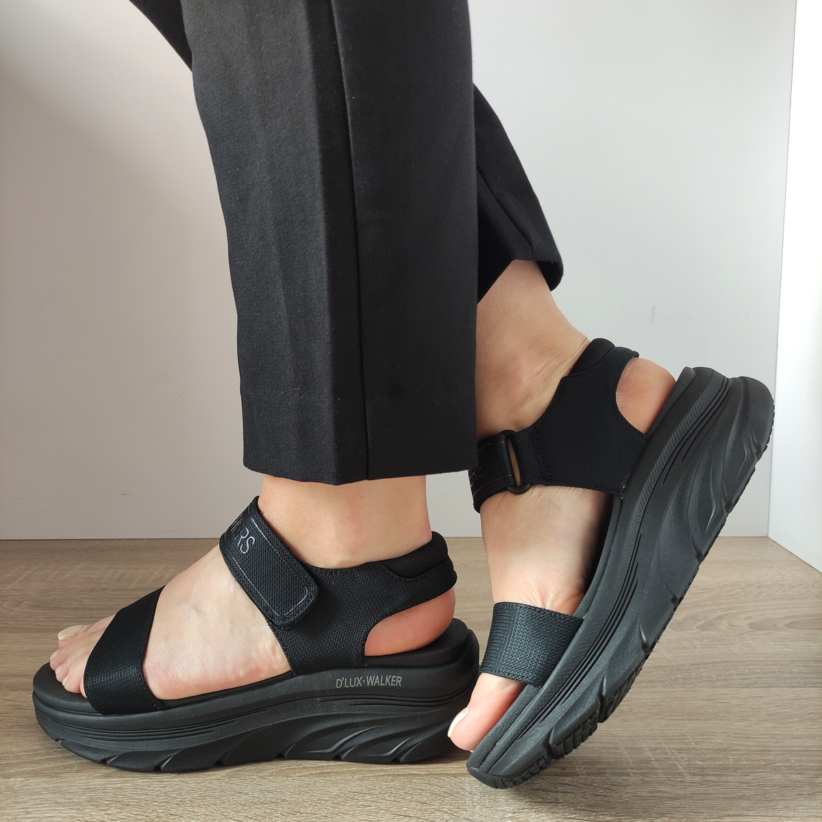 SANDALE CASUAL DAMA SKECHERS 119226 - imagine 3