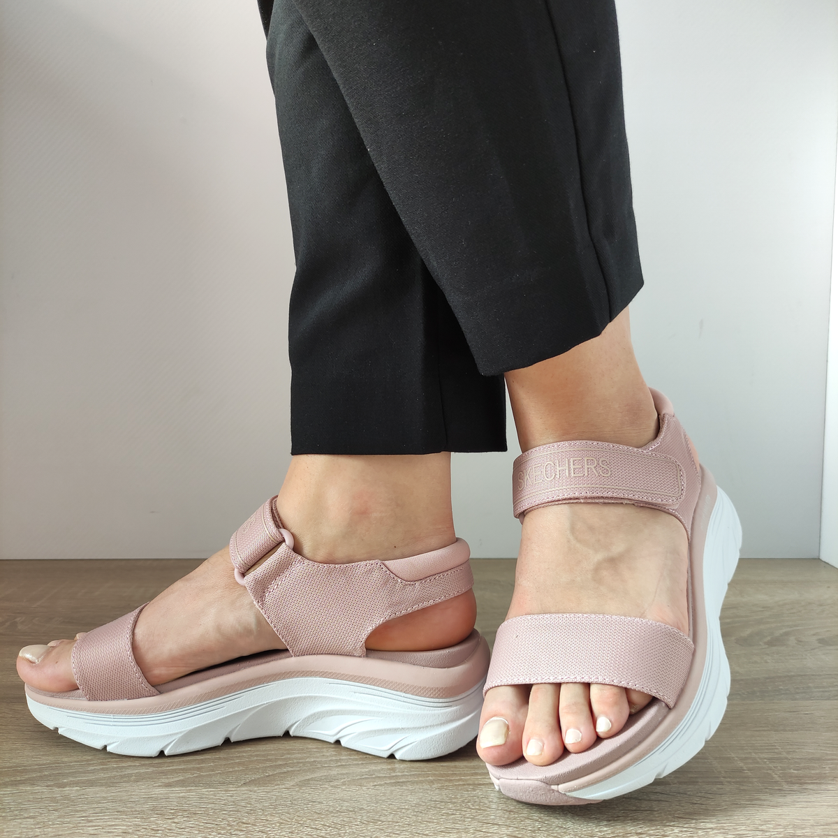 SANDALE CASUAL DAMA SKECHERS 119226 - imagine 6