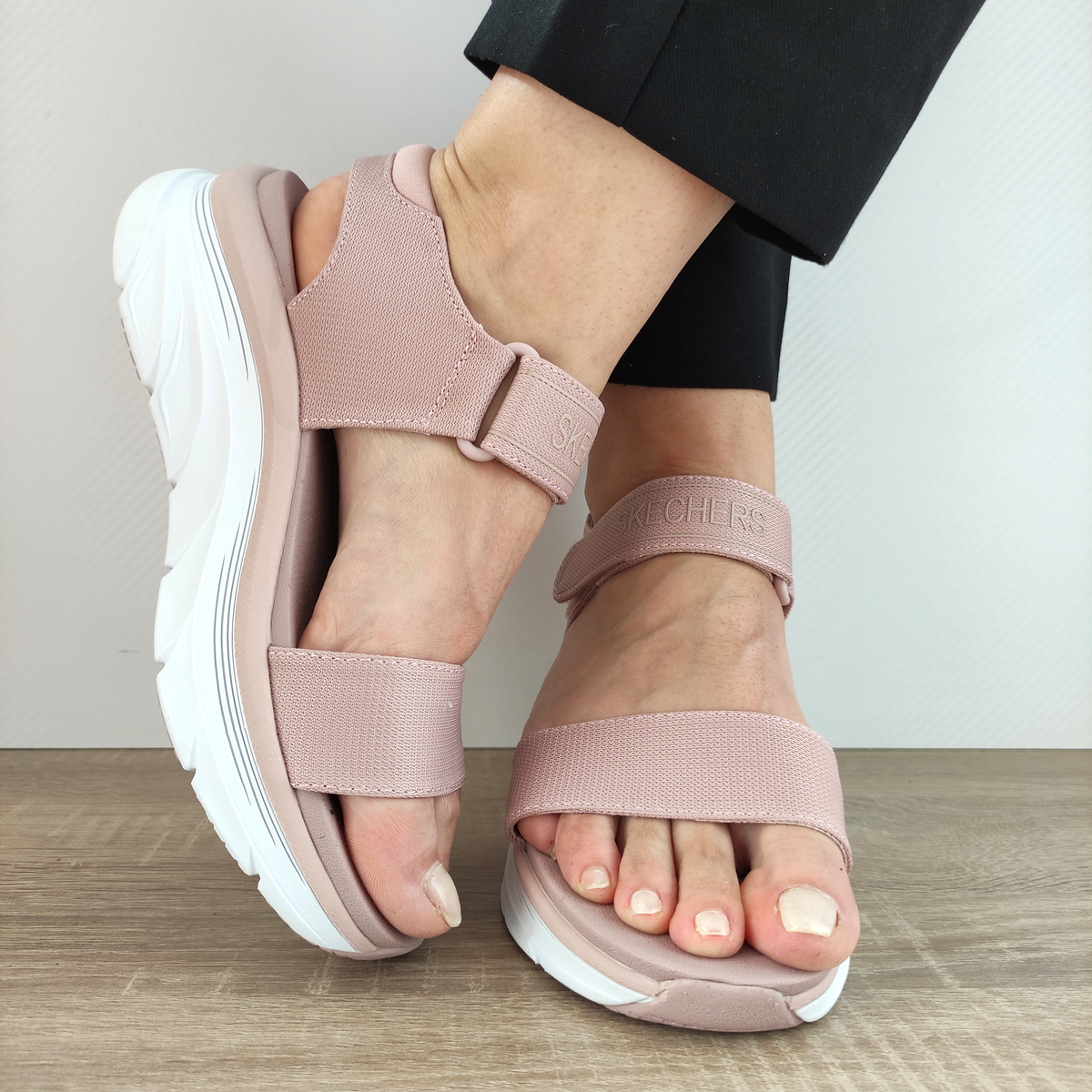 SANDALE CASUAL DAMA SKECHERS 119226 - imagine 10