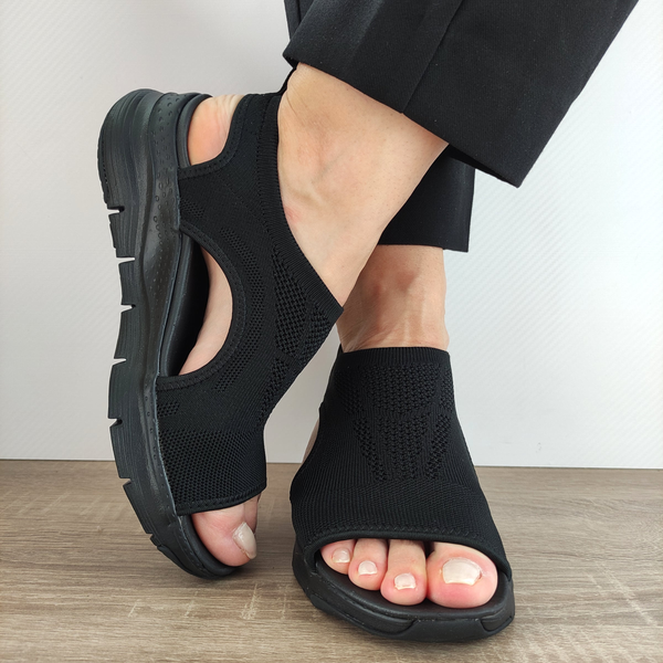 SANDALE DAMA CASUAL SKECHERS 119236 - imagine 5