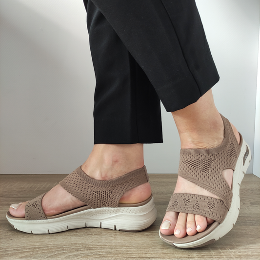 SANDALE CASUAL DAMA SKECHERS 119458 MOC