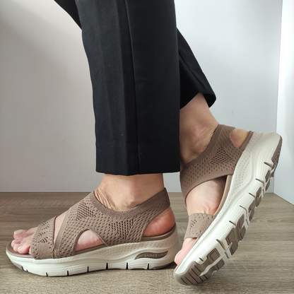 SANDALE CASUAL DAMA SKECHERS 119458 MOC