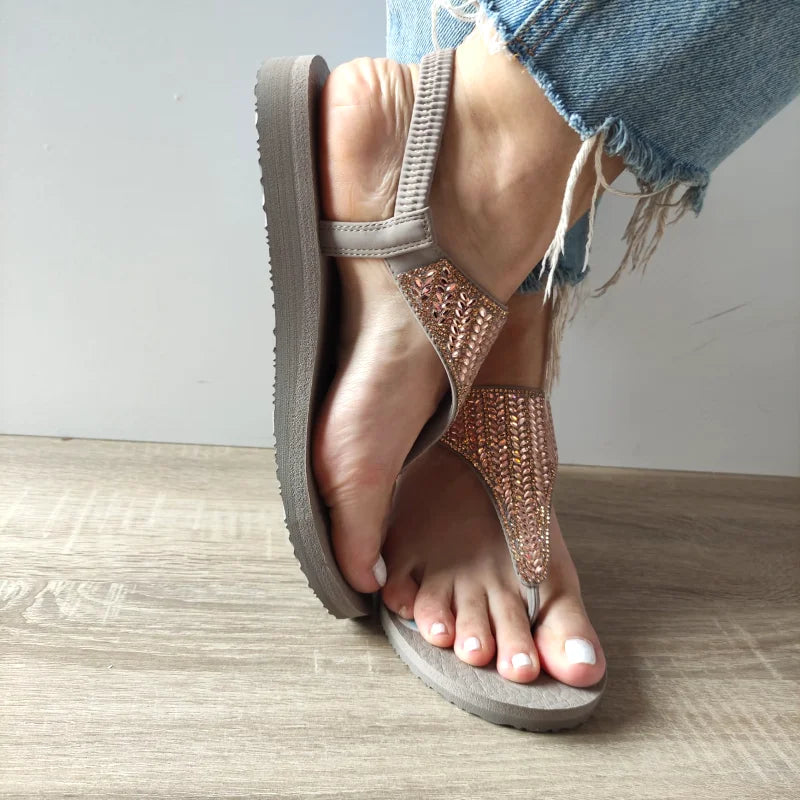 SANDALE CASUAL DAMA SKECHERS 119774 TPE