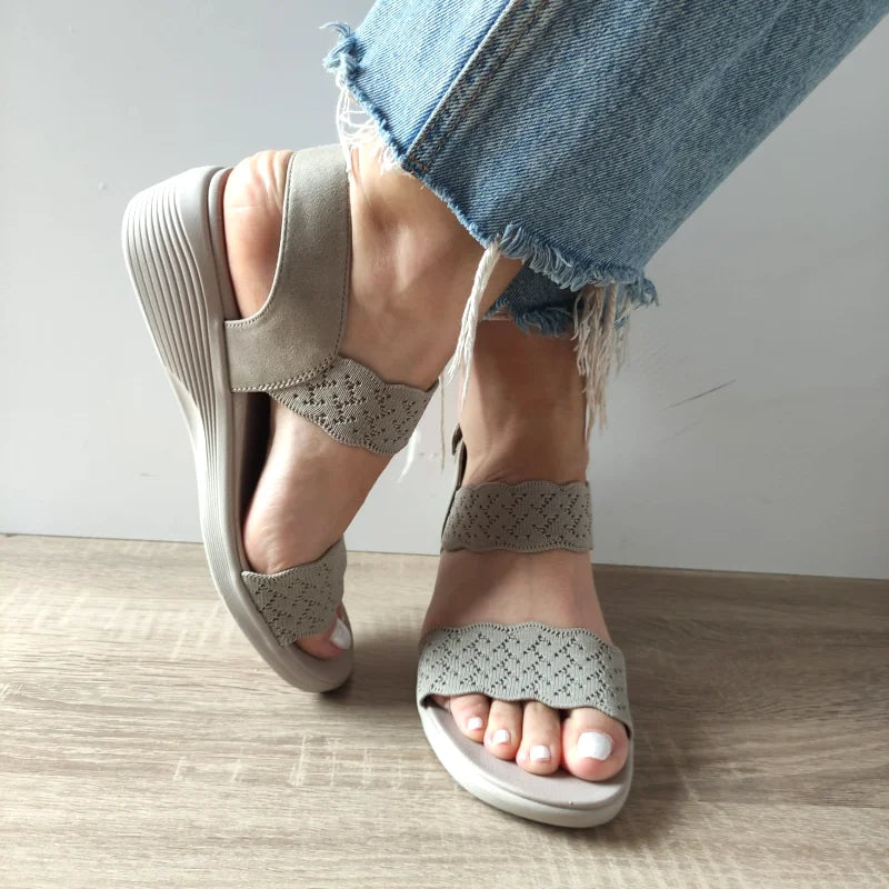 SANDALE CASUAL DAMA SKECHERS 163165 TPE