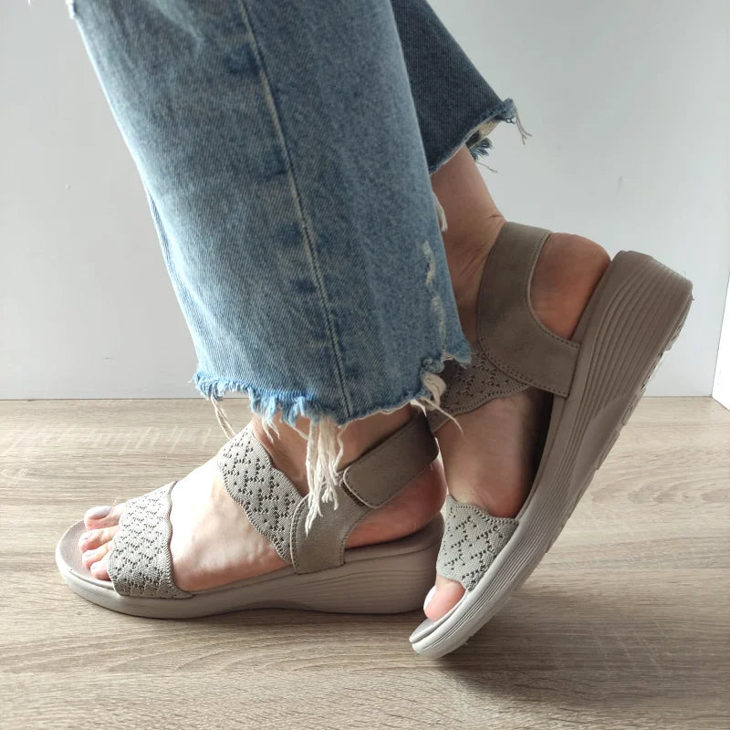 SANDALE CASUAL DAMA SKECHERS 163165 TPE