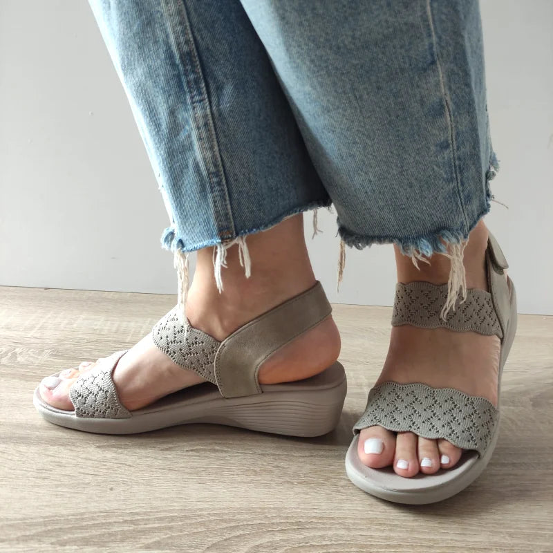 SANDALE CASUAL DAMA SKECHERS 163165 TPE