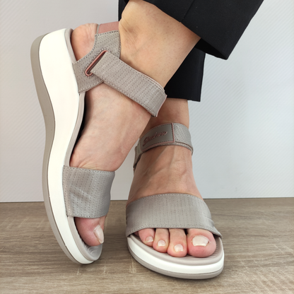 SANDALE CASUAL DAMA SKECHERS 163310 TPPK