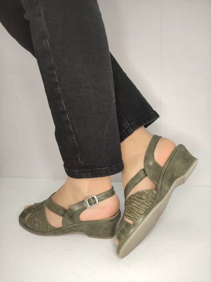 SANDALE CASUAL DAMA SUAVE 0264PT ROMA 40-N KAKI