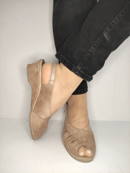 SANDALE CASUAL DAMA SUAVE 0290T ROMA 03-N BEJ