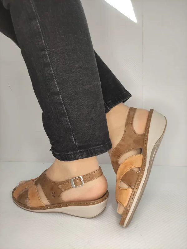 SANDALE CASUAL DAMA SUAVE 0900T PARIS 02-N MARO - imagine 2