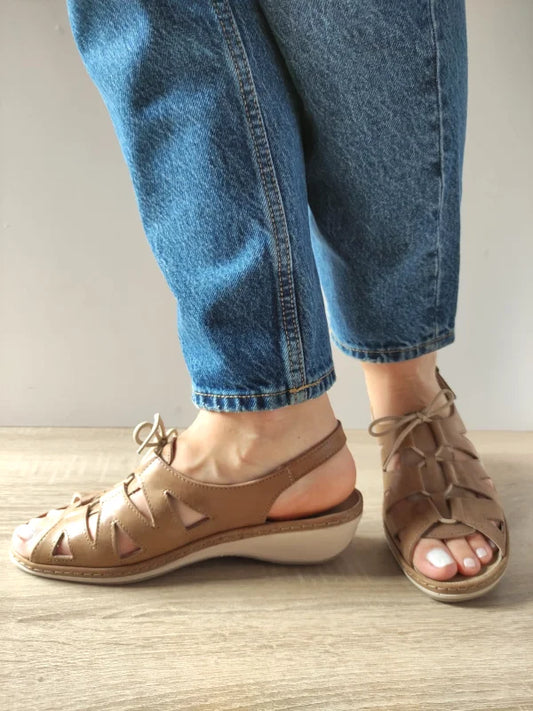 SANDALE CASUAL DAMA SUAVE 0904PT PARIS 30-N MARO INCHIS