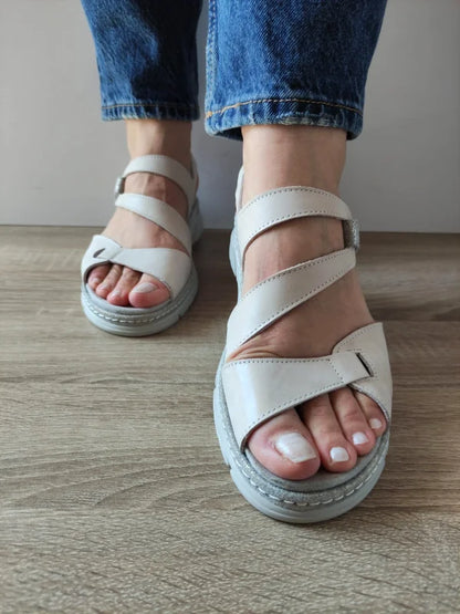 SANDALE CASUAL DAMA SUAVE 12522VT MOSTAR 52-N CREM