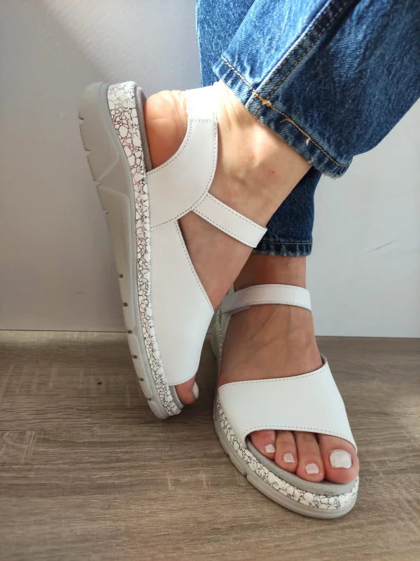 SANDALE CASUAL DAMA SUAVE 12528VT MOSTAR 13-N ALBE - imagine 3