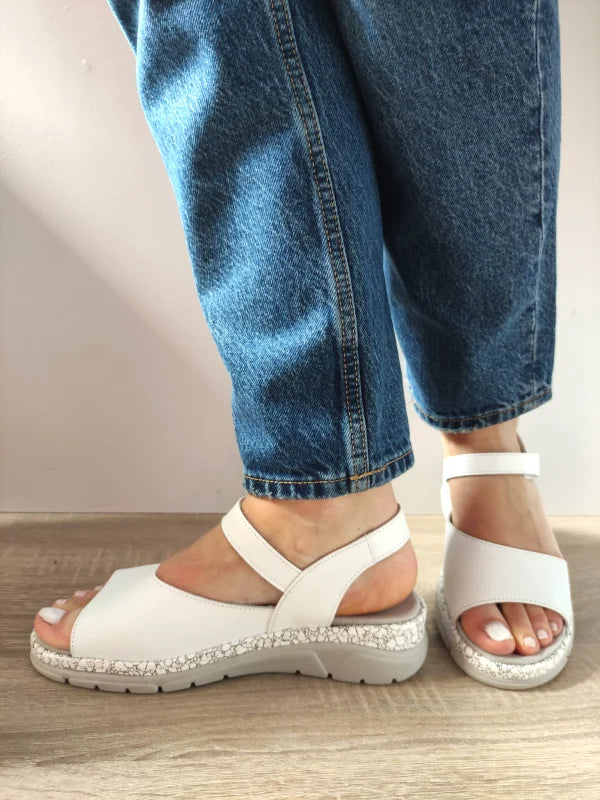SANDALE CASUAL DAMA SUAVE 12528VT MOSTAR 13-N ALBE - imagine 2