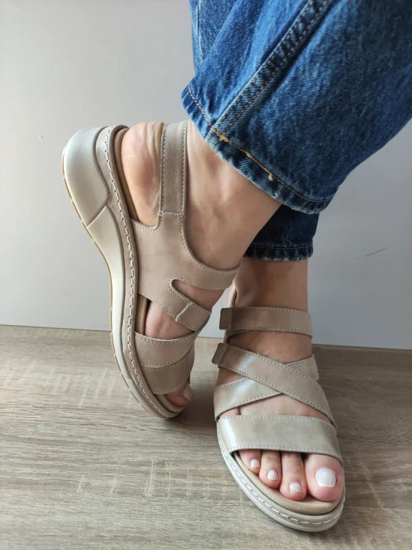 SANDALE CASUAL DAMA SUAVE 18000T AZORES 03-N BEJ