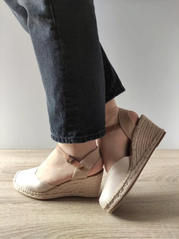 SANDALE CASUAL DAMA TAMARIS 29610-42 NUDE - imagine 3