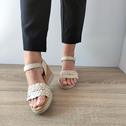 SANDALE CASUAL DAMA TAMARIS 88308-42 BEJ