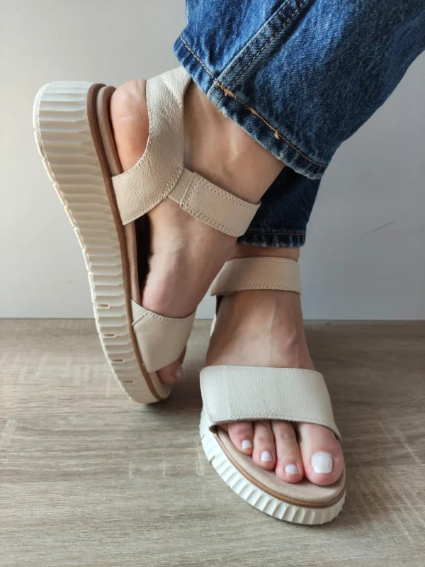 SANDALE CASUAL DAMA TAMARIS 88720-44 BEJ - imagine 3