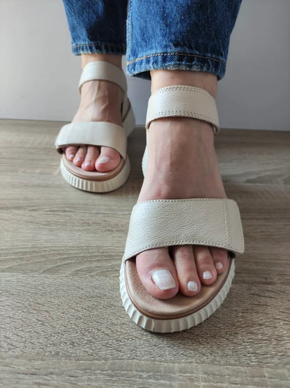SANDALE CASUAL DAMA TAMARIS 88720-44 BEJ