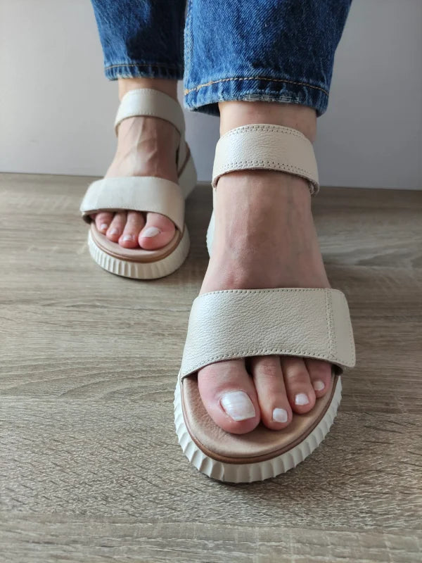 SANDALE CASUAL DAMA TAMARIS 88720-44 BEJ - imagine 5
