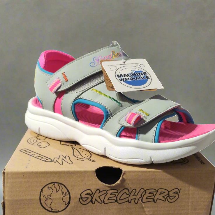 SANDALE COPII SKECHERS 302985 SLPK - imagine 2