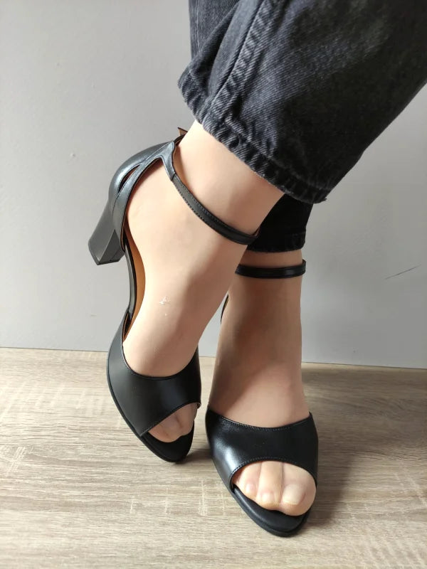 SANDALE ELEGANTE DAMA ANTONIO 32336 NEGRE - imagine 3