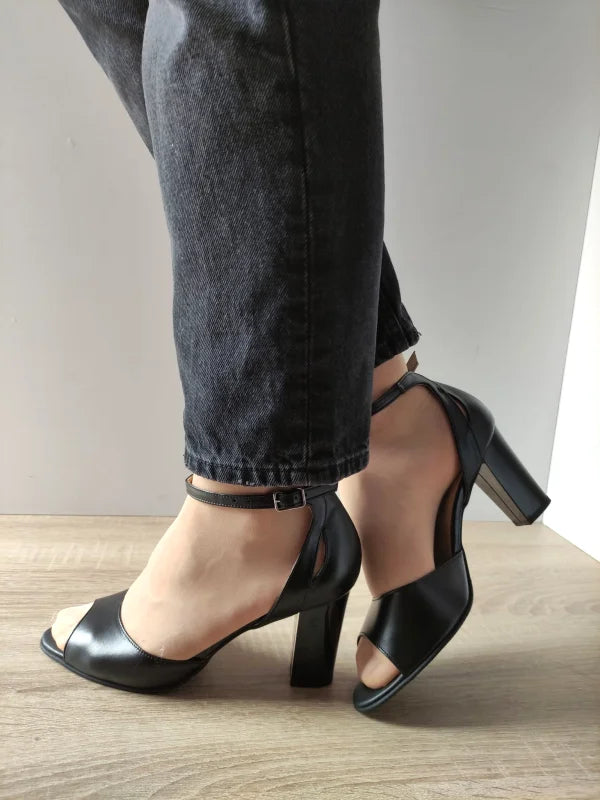 SANDALE ELEGANTE DAMA ANTONIO 32336 NEGRE - imagine 5